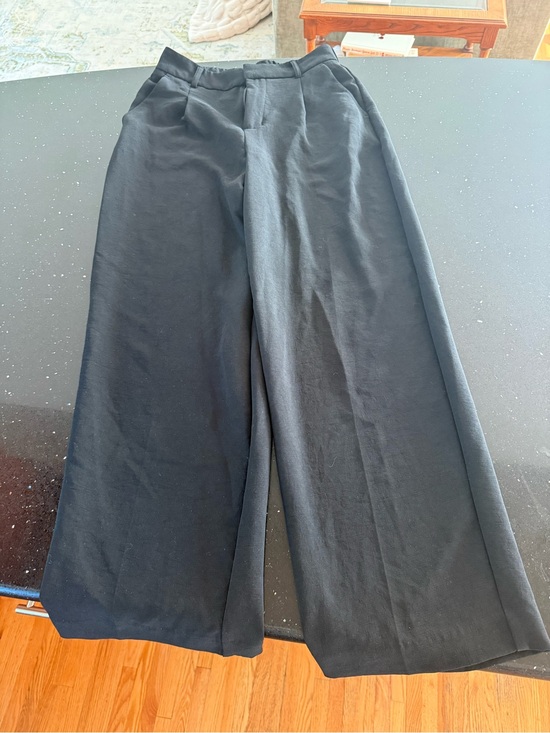a new day Pants - a new day Black Wide-Leg 4 Regular Pants